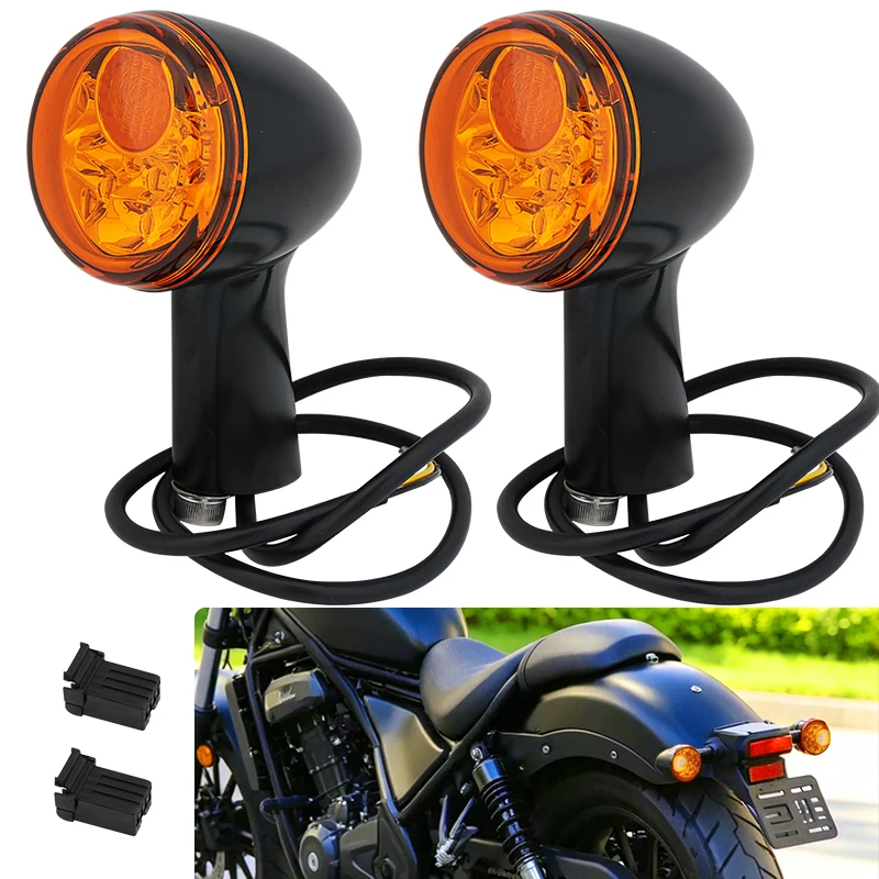 Rear Led Indicator Light Motorcycle Turn Signals Brake Running Tail Lamps For Harley Sportster XL883 XL1200 72 48 1992-up