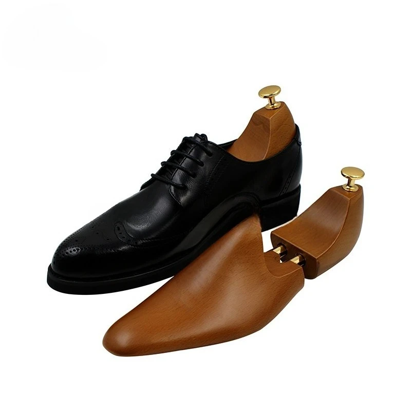 Beech Paint Last, Solid Wood Shoe Support Device, Enlarger, Setting, Anti-wrinkle and Odor Removal, Adjustable