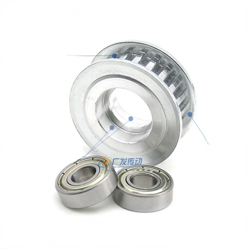 XL 16 Teeth belt tensioner adjustment guide wheel with bearing synchronous wheel idler width 10mm hole 3/4/5/6/7/8mm