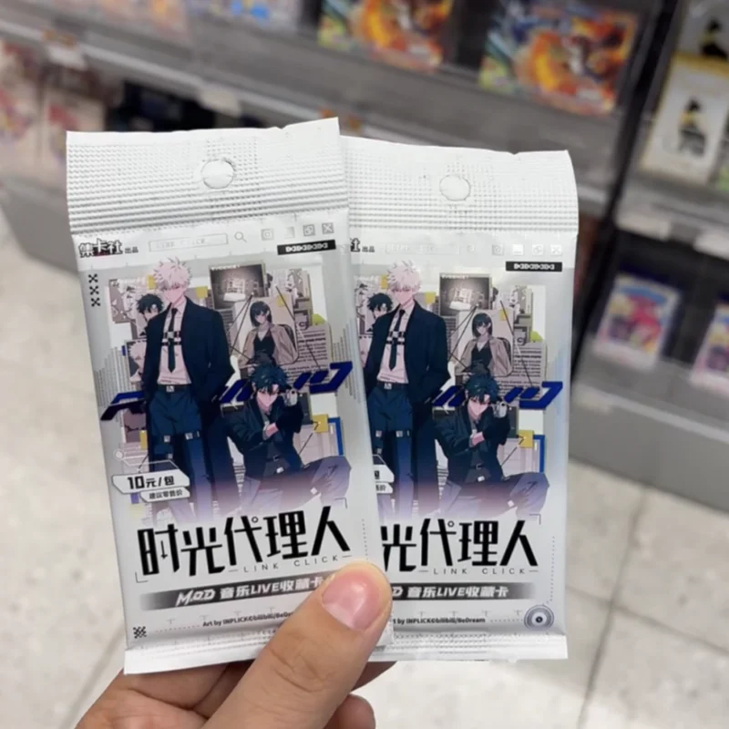 

Anime Fans Card Fun Collectible Trading Cards Official Link Click Mod Music Live Merchandise for Adult Collectors