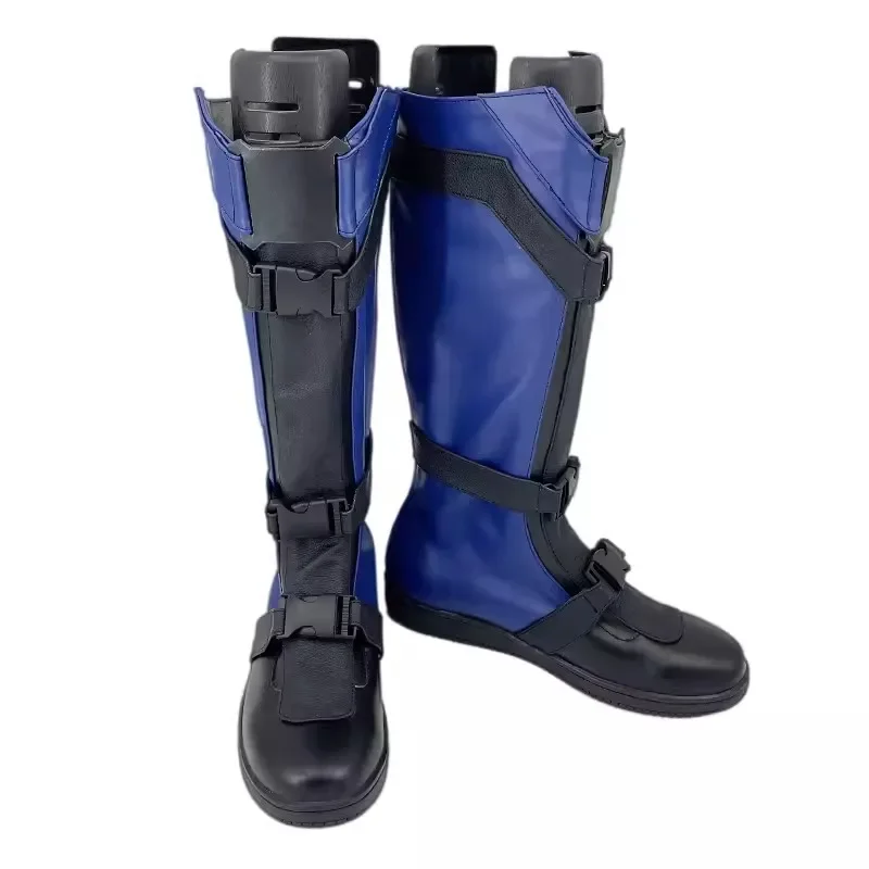 SN SN 552024   X-men Wolverine Scarpe Cosplay Supereroe Wolverine Stivali Cosplay Scarpe Party PU Pelle Puntelli di Halloween @ 54WE