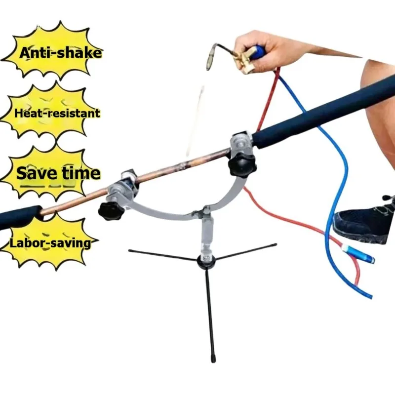 【HAPPY】For Air Conditioner Installation Copper Tube Welding Stabilizer Anti-Shake Fixing Holder Tool For AC Copper Pipe