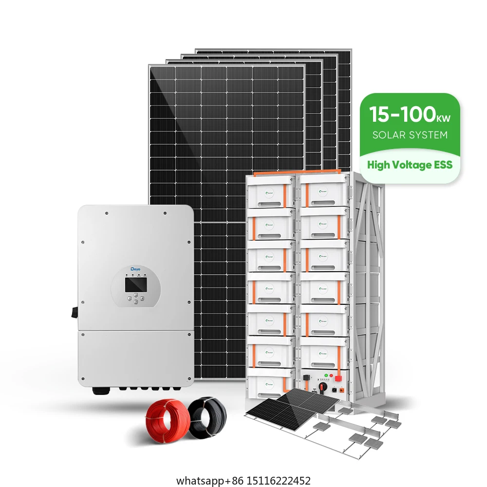 Sunpal Complete Off Grid Solar Hybrid System 50Kw Photovoltaic Energy Conversion System