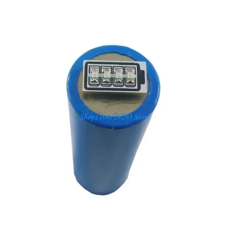 Y2GD Efficient 1S Battery Capacity Indication Board Battery Power for 3.7V 4.2V Lion Build In Comparators