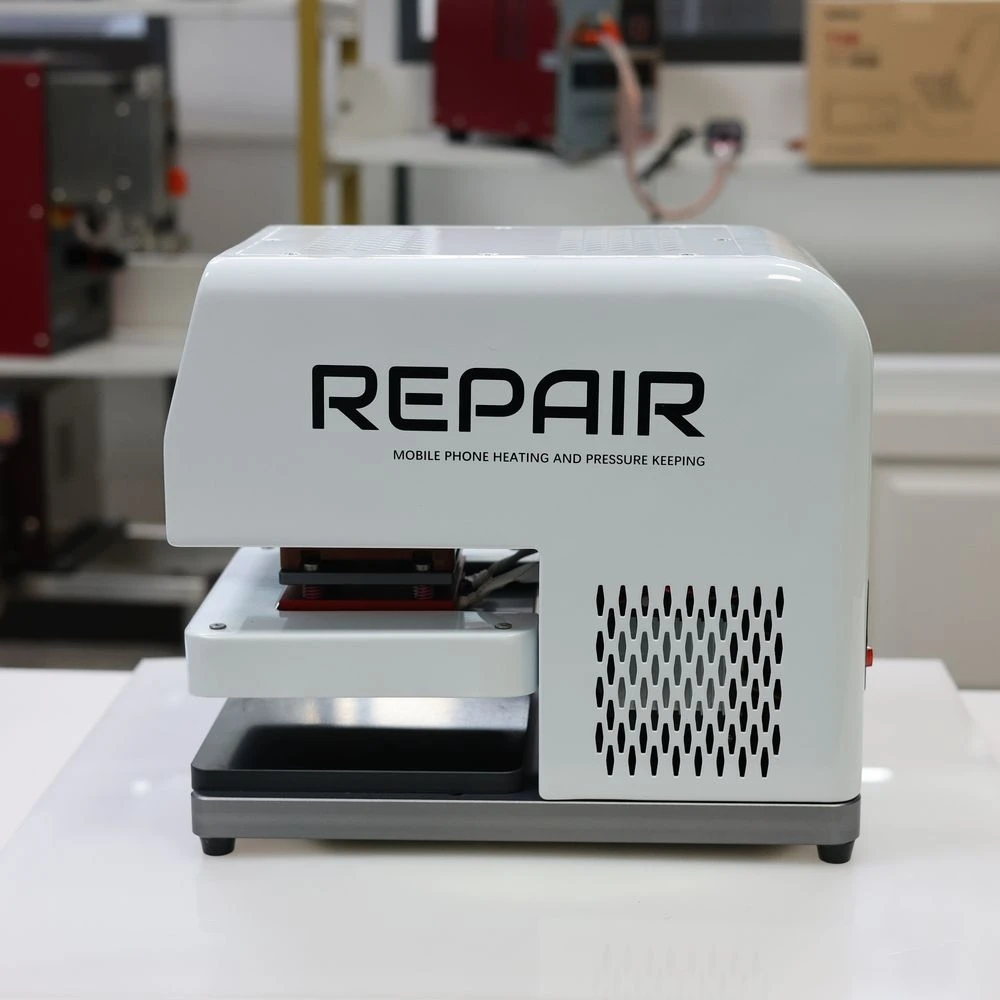 TBK 201P Mobile Phone Pressure Holding Machine Curved Flat Screen/Bracket/Back Cover with Motor Pump Core Components