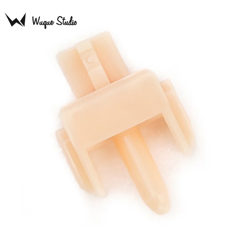 WuqueStudio MMswitch Pastel Stem Nylon modificado UPE LY P9 Interruptores personalizados para teclado mecánico