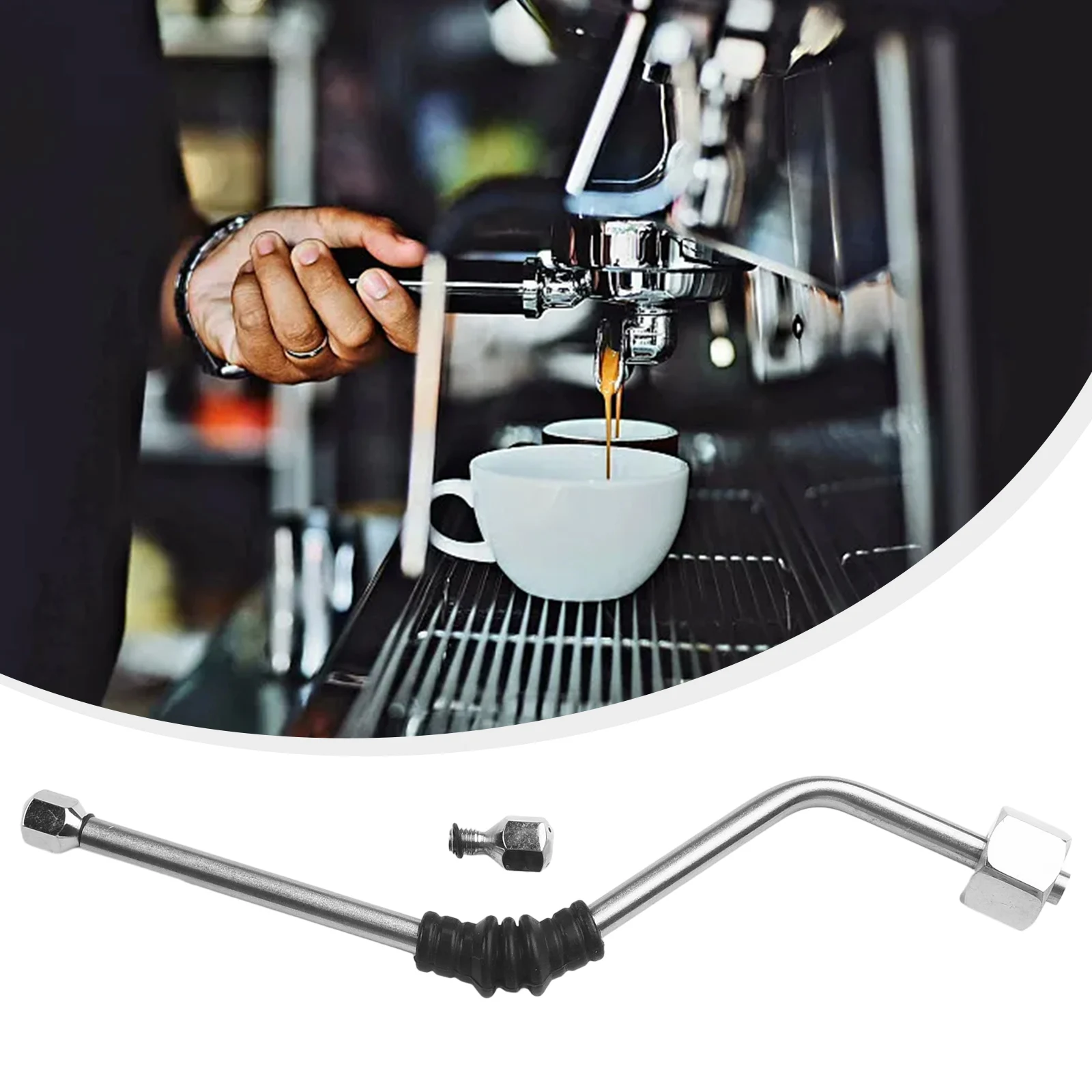 High-quality Machine Steam Wand Coffee Espresso Machine Machine Upgrade Replacement Parts Stainless Steel Steam