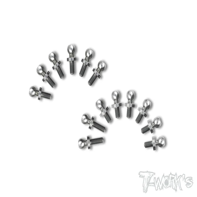 Original T works TP-077 64 Titanium Ball End Set (For Kyosho Lazer ZX6.6) Rc part