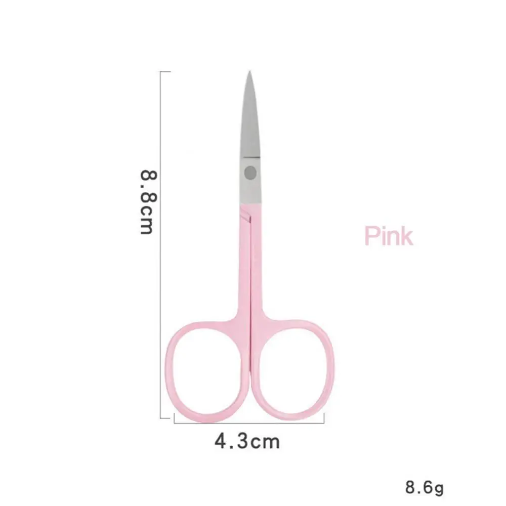 MtssiiCuticle Cutter Stainless Steel Dead Skin Remover Pedicure Scissors Nail Art Tool Eyebrow Small scissors Make Up Tool