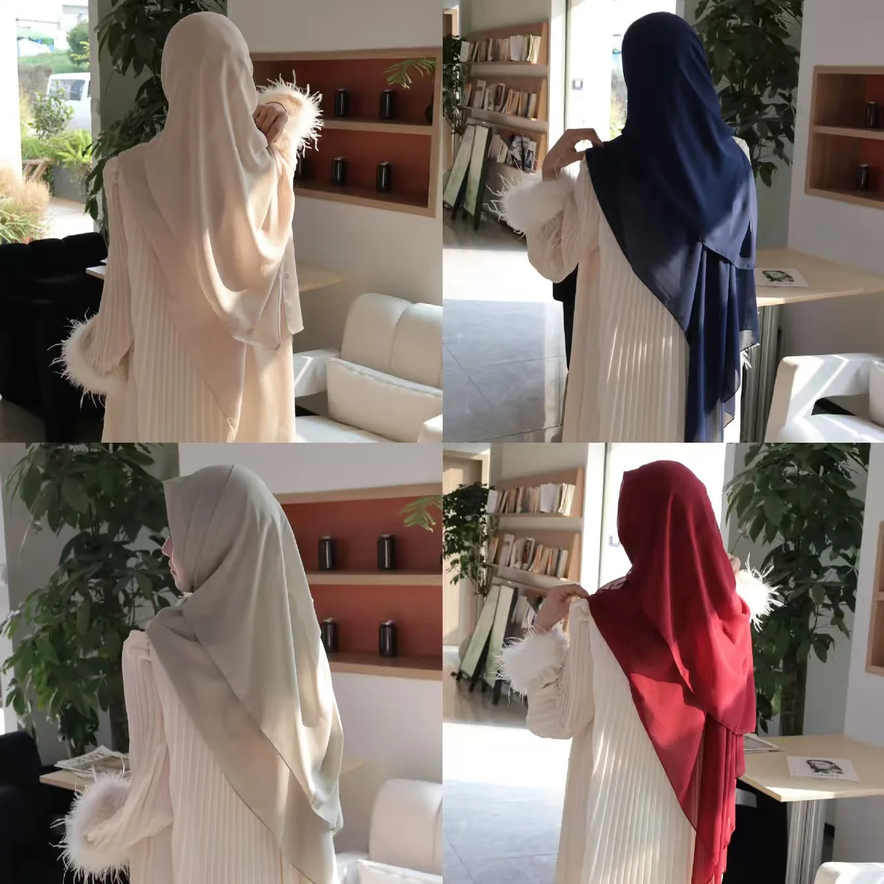 

Free Shipping Hijab Muslim Women Shawl Headscarf Luxury Tassels Chiffon Scarf Malaysia Kufi Islam Summer Thin Turban 05422
