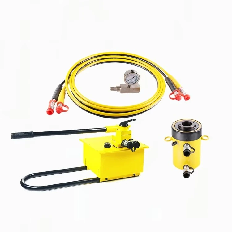 2026-KSP-464 700bar 7423ml Oil  Equivalent Two Speed Double Acting Manual Hand Hydraulic Pump
