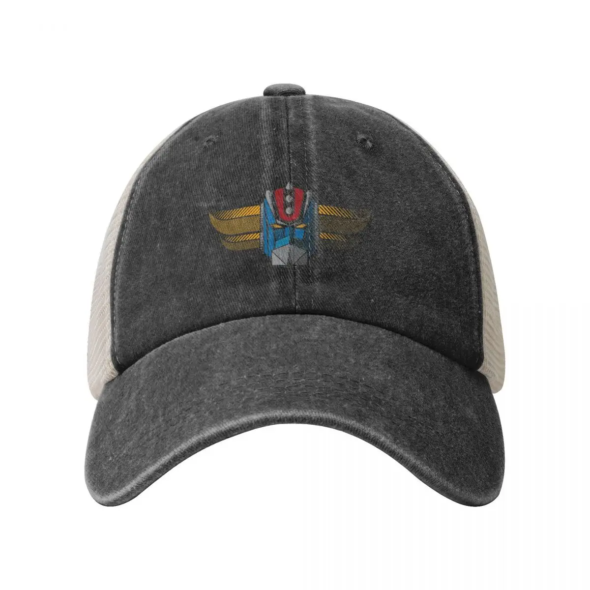 Gorra de béisbol ancha para hombre y mujer, gorro deportivo de espuma de diseñador, estilo occidental, 091b grandizer