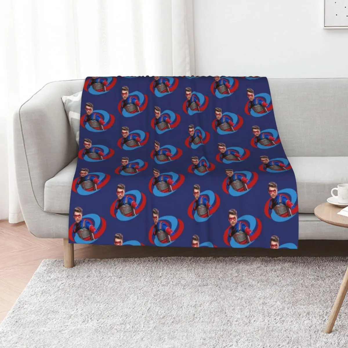 Kid Danger Logo 2.0 Throw Blanket Bed linens Summer Sofas Cute Comforter Flannels Blankets