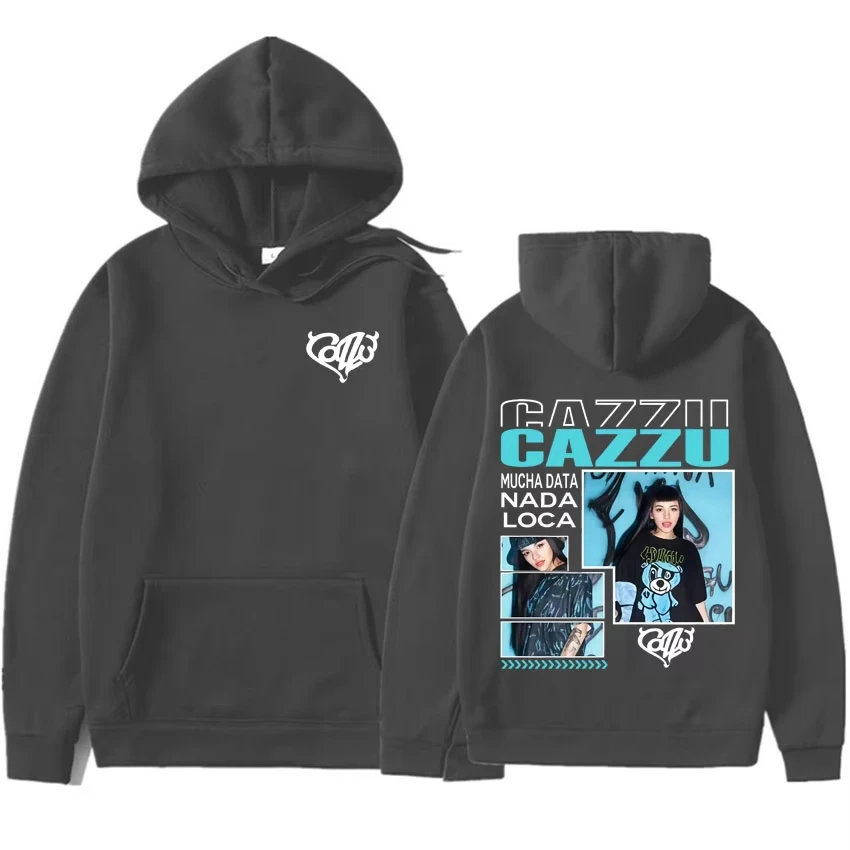 

Hot Sale Cazzu Harajuku Graphic Hoodie Mens Women Oversized Punk Tracksuit Casual Style Sweatshirt Y2k Clothes Hip Hop Teenagers