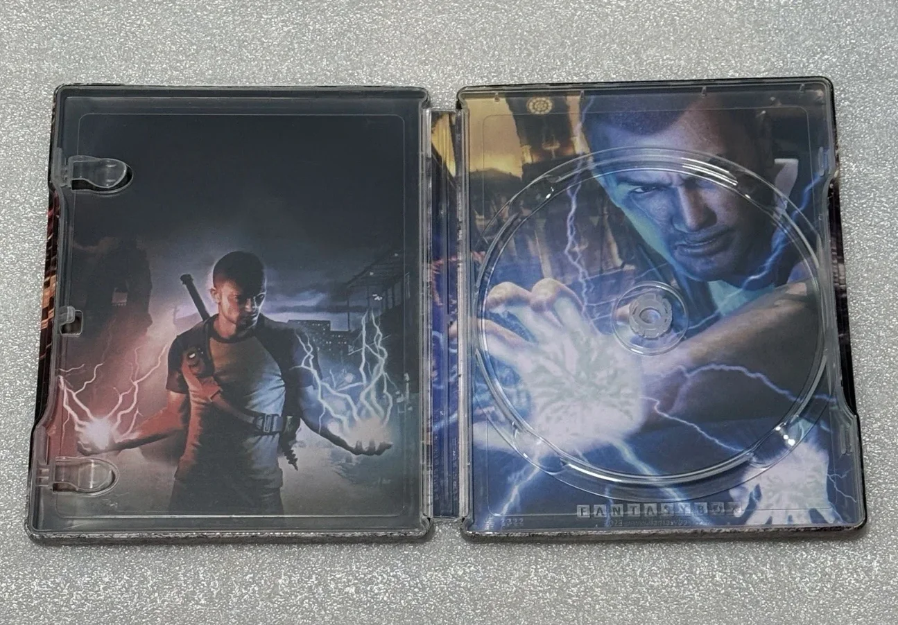 inFamous Seconod Son 10th Anniversary Edition Steelcase FantasyBox (Customization,Steel case,Game CD not included)