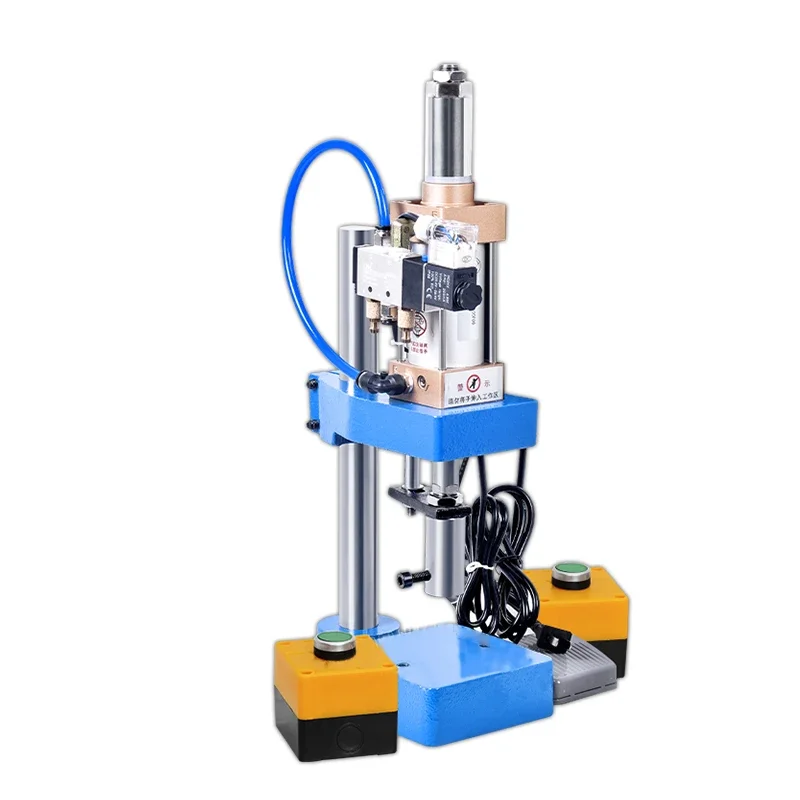 200KG Pneumatic Riveting Machine Punch  Type Mini Power Table Press Hole Punching Machines