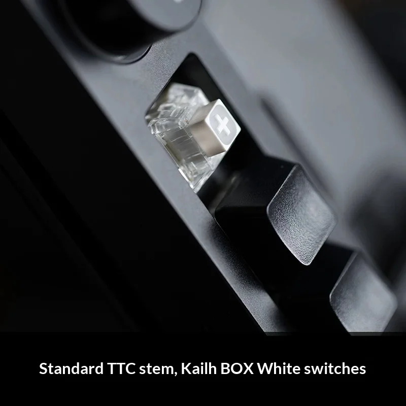 FiiO KB1K Multimedia Keypad Customizable Keys And Knobs Can Customize RGB Lighting Effects Mini Keyboard Dual USB Ports Gifts