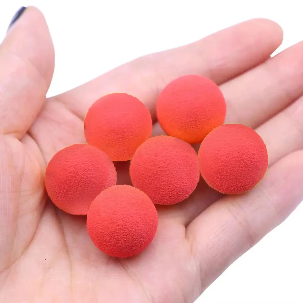 18～20mm Eva Bullets for Air Toy Guns Fishing Bait Boilies Pop Up Hair Rig Fishing Big Hook Floating Accessories