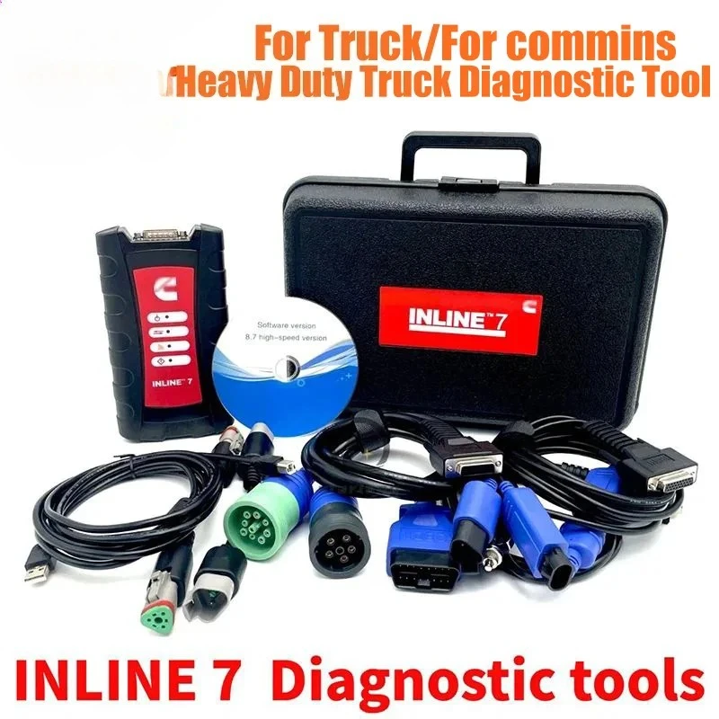 

Для Cummins INLINE 7-ИННЫЙ адаптер для передачи данных Cummins Truck диагностический инструмент с программным обеспечением Cummins Insite 8,7