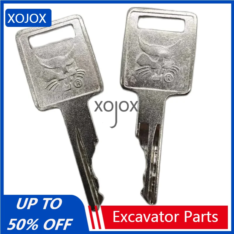 

XOJOX 10PCS D250 For Bobcat Skid Steer Loaders and Mini Excavators 6693241 Ignition Key