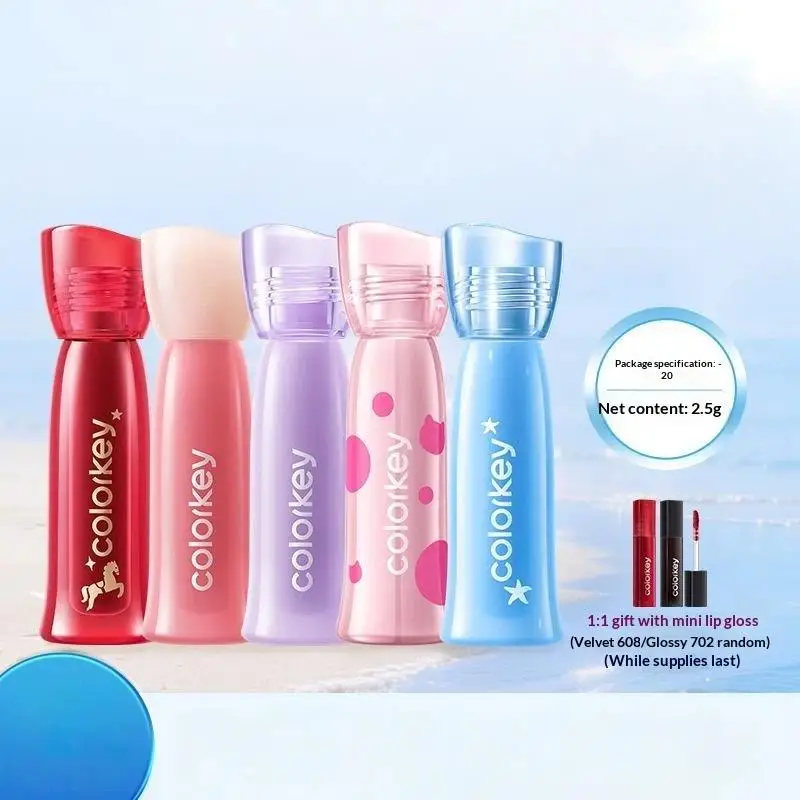 Velvet Matte Water Mist Lip Gloss Non Sticky Cup No Feathering Long Lasting Lip Tint Ideal Gift for Girlfriends