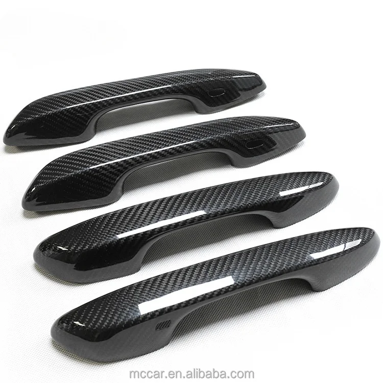 

Top Material Car Door Handle Suitable for Lexus New ES 300 UX Dry Carbon Fiber Exterior Door Handle Sticker
