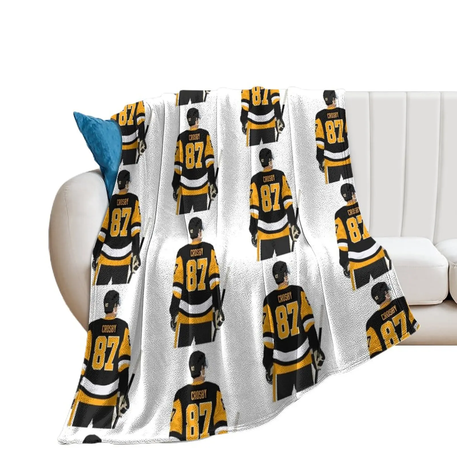 

Sidney Crosby 87 Throw Blanket Weighted anime Luxury blankets ands Blankets