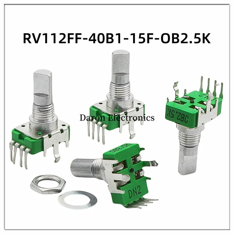ALPHA potentiometer RV112FF-40B1-15F-OB2.5K Volume effect Potentiometer volume adjustment