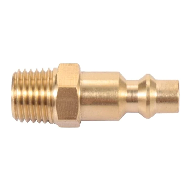 10 peças encaixe compressor ar 1/4 Polegada encaixe mangueira ar conexão rápida acoplador ar masculino