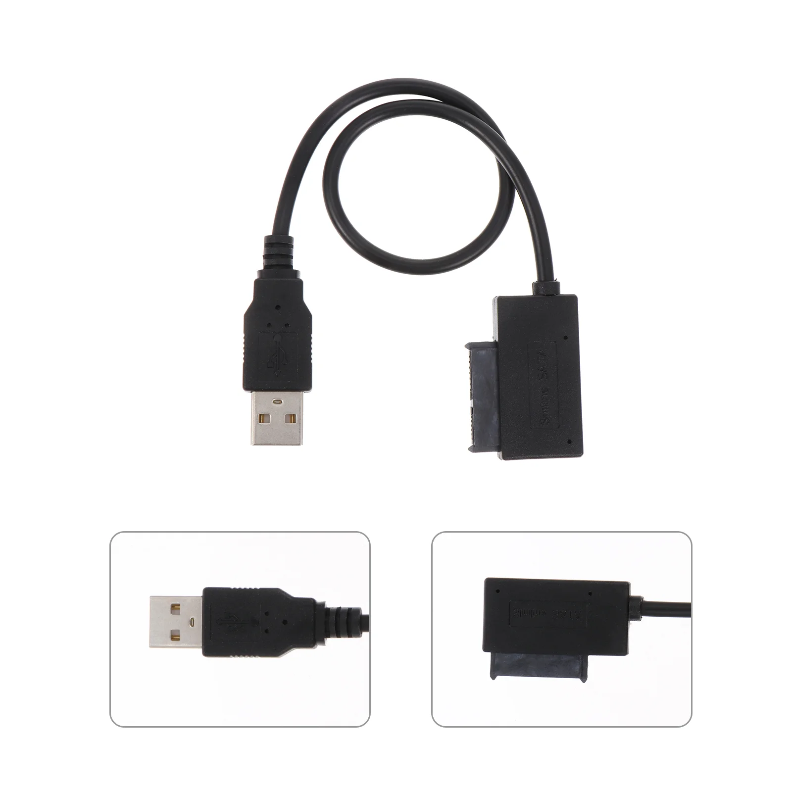 1pc Computer to USB20 Easy Drive Cables CD-ROM to USB Lines to USB Data Line CD-ROM Cable