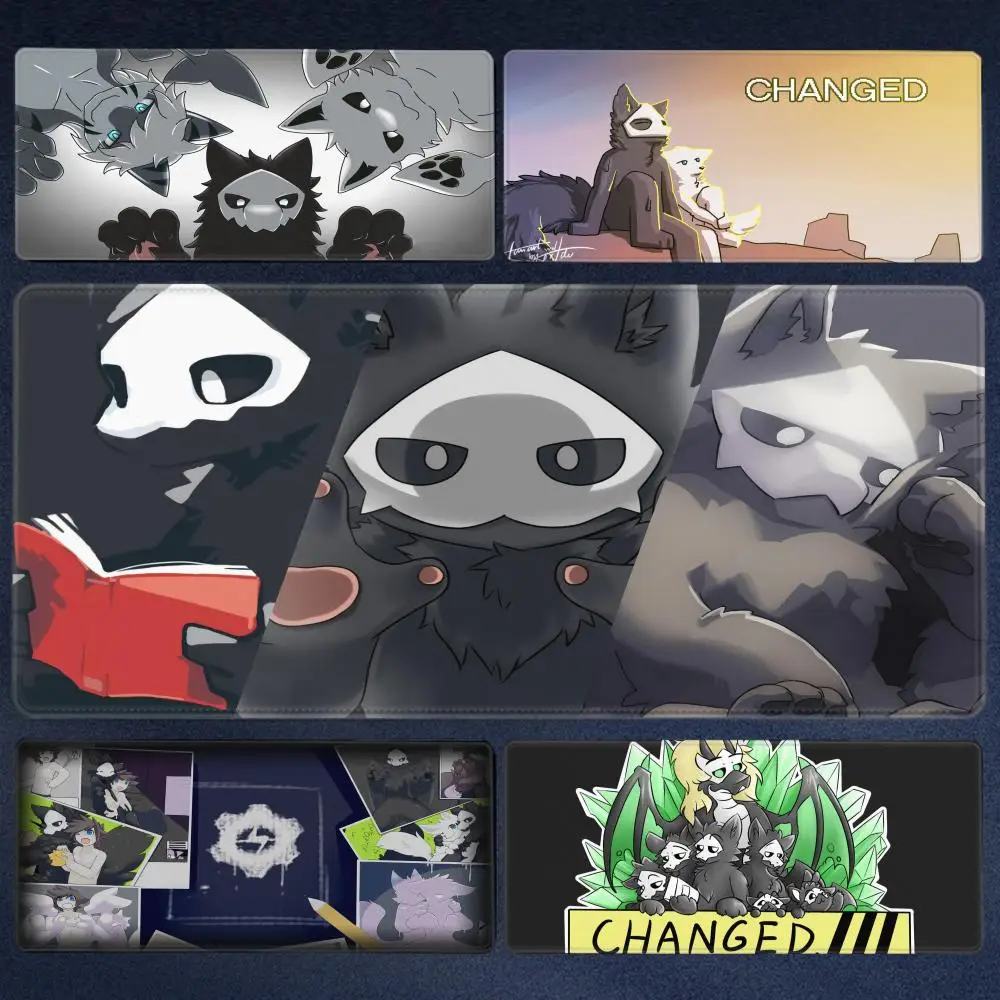 

Changed Puro Game Mousepad Gaming Office Desk Pads Large For Computer Non-slip Lockedge Mouse Pad