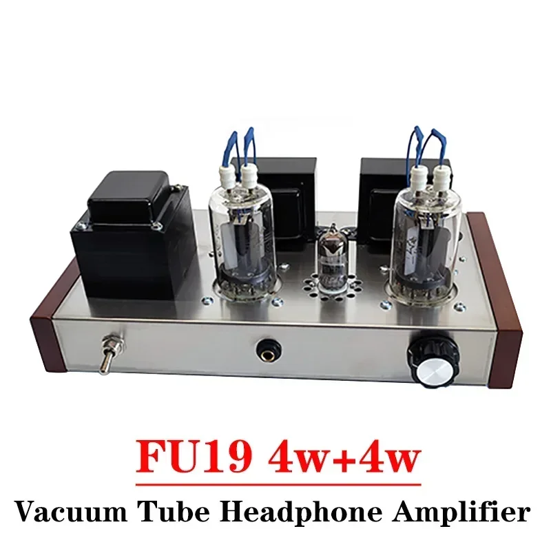 

4w*2 6n2 Fu19 Vacuum Tube Headphone Amplifier In Parallel Class A Amplifier Circuit Warm and Soft Voice HIFI Amp Audio