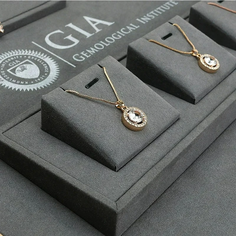 

Реквизит для демонстрации ювелирных изделий, супер перемещение, серое ожерелье, кольцо, браслет, алмазный счетчик, украшения для дисплея