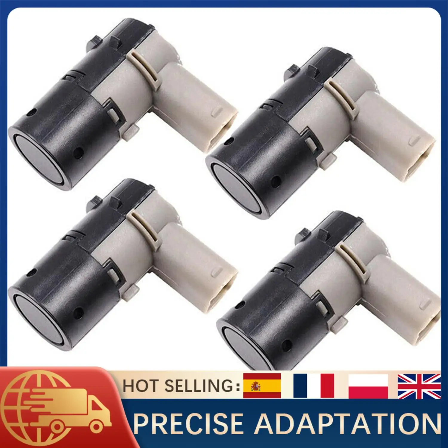 

4X For BMW PDC Parking Sensor E39 E46 E60 E61 E63 E64 E65 E66 E83 X3 X5 Z4 3 5 6 7 Series Front Rear 66206989068 6911838