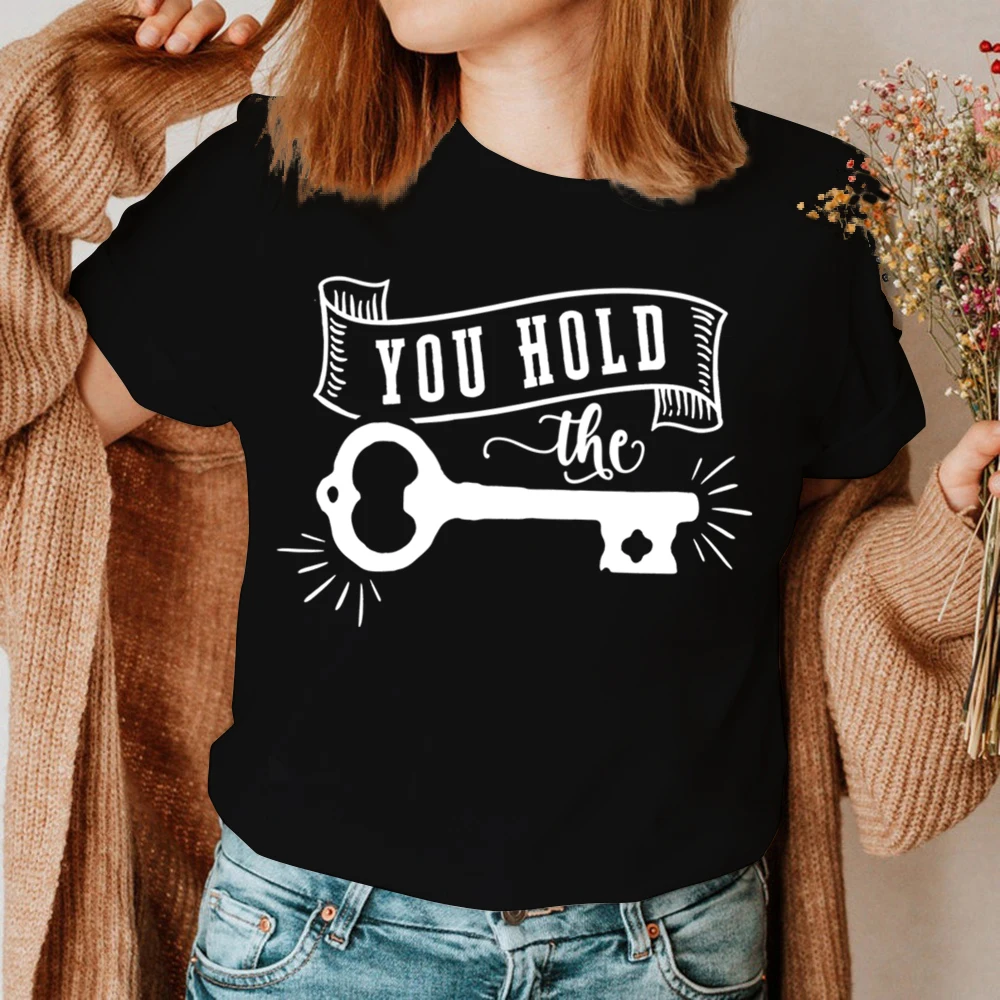 Tshirt Men Women Matching Couples You Hold The Key To My Keyhole Graphic Couples Shirts Short Sleeves Matching Outfits Couples T