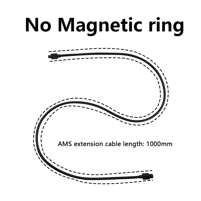 1M /2Meter Bambu Lab AMS Lite 4-pin Extension Cable For A1/A1mini 3D Printer