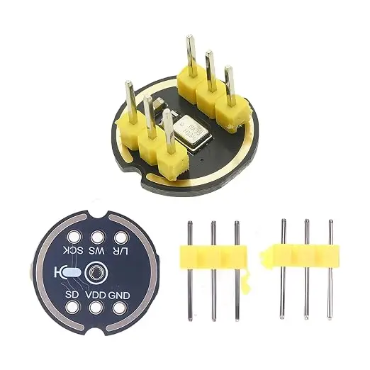 INMP441 MEMS Omnidirectional Microphone Module I2S Digital Interface 24-Bit High Precision Compatible with ESP32