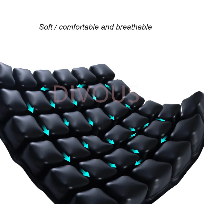 Comfort Seat Cushion For Car Driver Seat Office Chair Wheelchair Memory Foam Seat Cushion Orthopedic Support