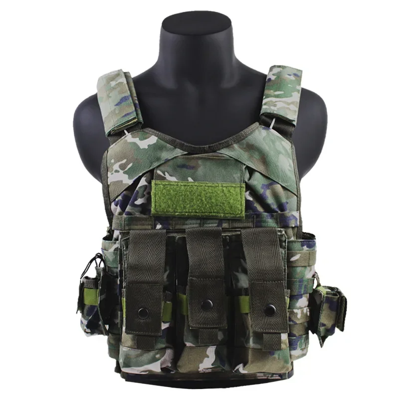 Multi-functional tactical vest quick-release real cs outdoor equipment