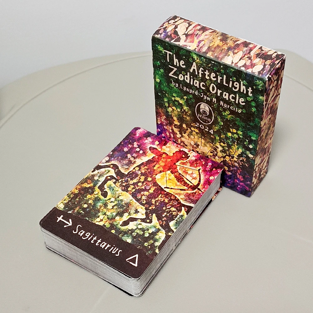 

Колода Ленорман после освещения и 12 карточек Oracle Зодиака 62*87 мм