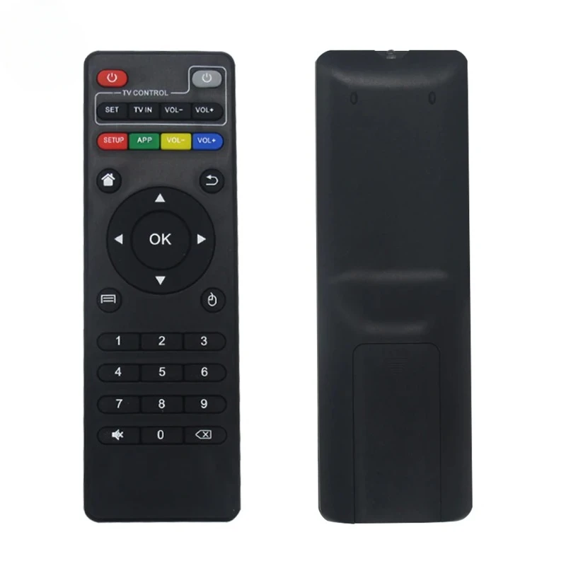 TV Box Fernbedienung Für H96 X96 mini MAX/V88/TX6/T95X/Z Plus/TX3 M12 MXQ Universal Android TV BOX Lernen Fernbedienung – Detail 3