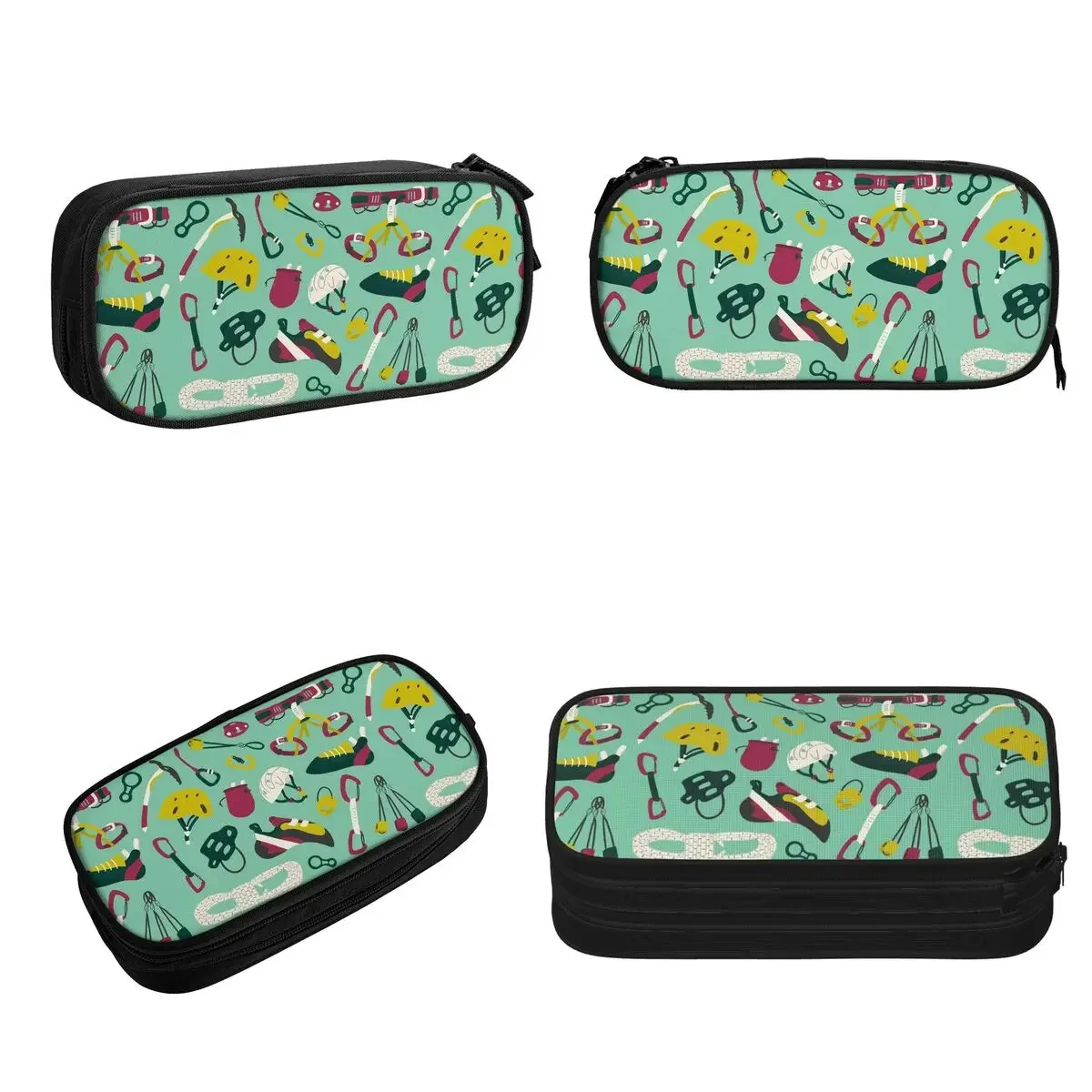 Rock Climb 1 Pencil Cases Large Storage Pen Bags Pen Box Pencil Pouch For Boys Girls Students Stationery School Office