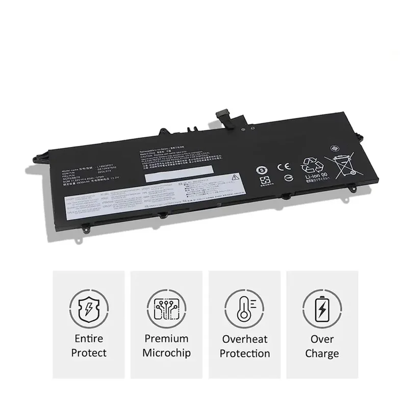 Imagem -02 - Jgtm-bateria do Portátil para Lenovo Thinkpad Notebook L18l3pd1 L18m3pd1 L18c3pd1 T490s T495s L18m3pd2 L18c3pd2 Series