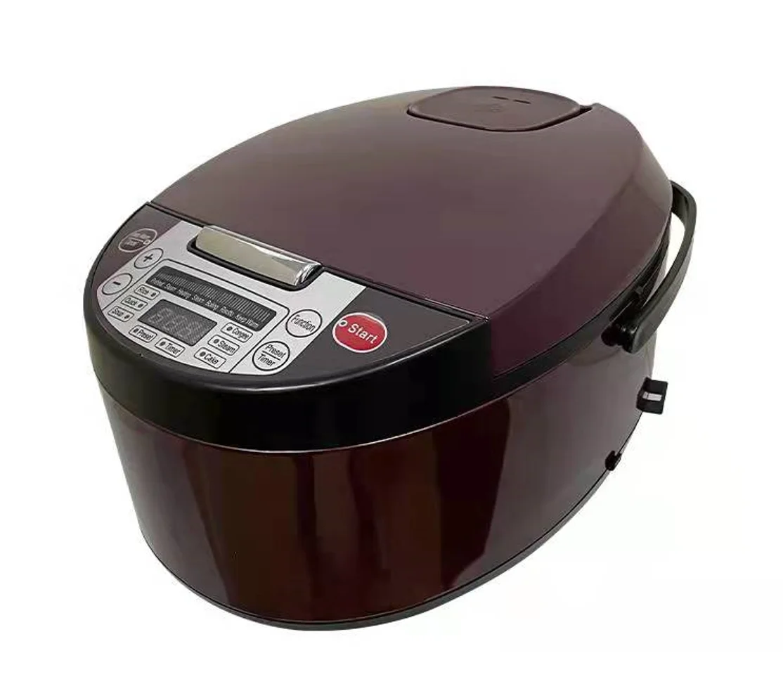 

Silver Crest 5L All In 1 Food Steamer Slow Cook Cake Yogurt Marker Electric Rice Cooker With 24hrs Keep Warm