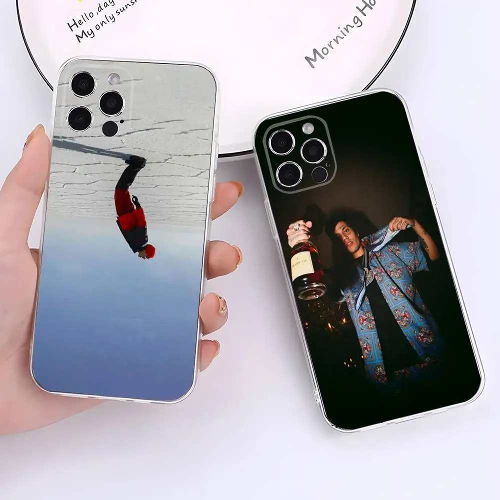 Rapper AMERI D-DUKI Phone Case For iPhone 17,16,15,14,13,12,11 Pro,Max,Plus,X,XS,XR,SE4,E Mini Transparent Soft Cover