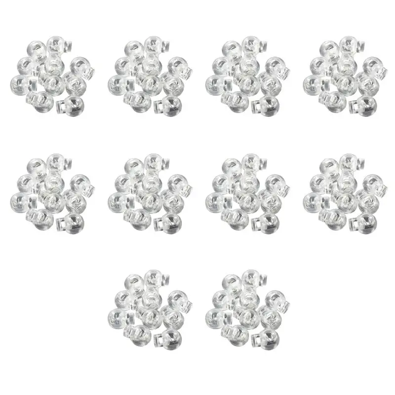 Plastic Toggle Spring Stop Single Hole String Cord Locks 100 Pcs-[LUCK 9]