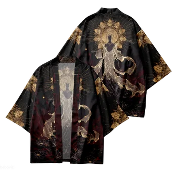 Kimono casual da uomo di nuova...