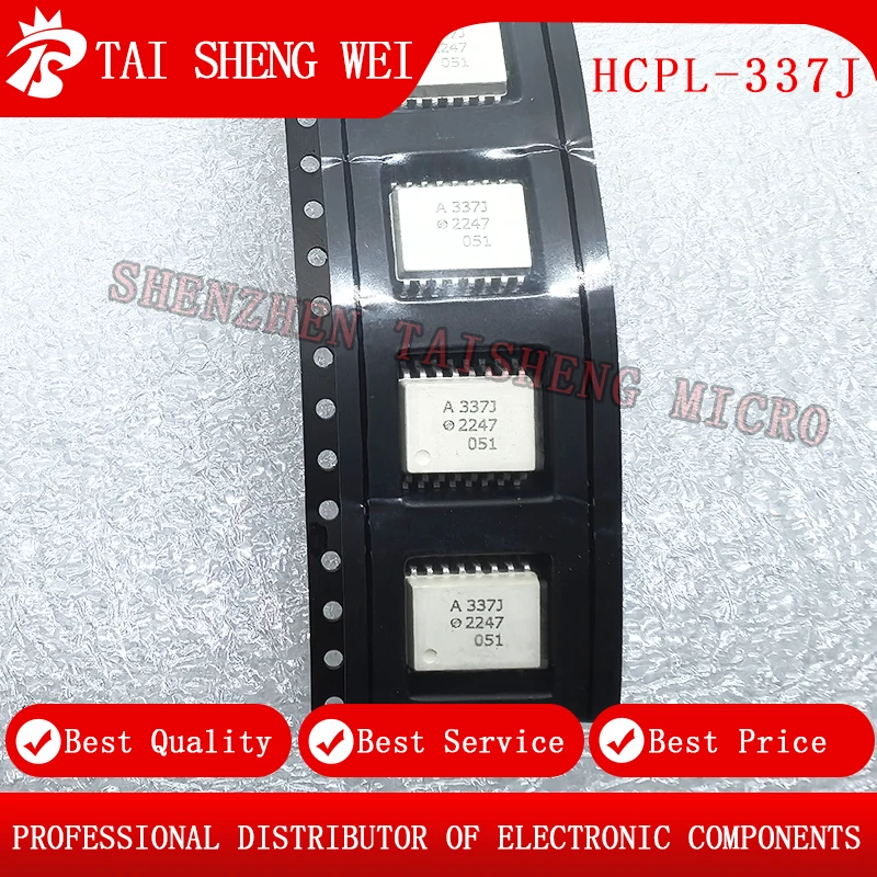 5pcs brand new original ACPL-337J HCPL-337J, printed A337J SMD SOP16 photocoupler chip brand new