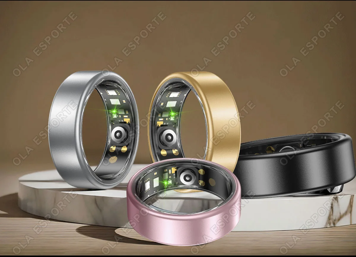 2026 Smart Ring für Damen, Herren und Paare, SmartRing mit Herzfrequenzmesser, wasserdicht, Sportmodi, superleicht, hautfreundlich, Armband R88 – Detail 19