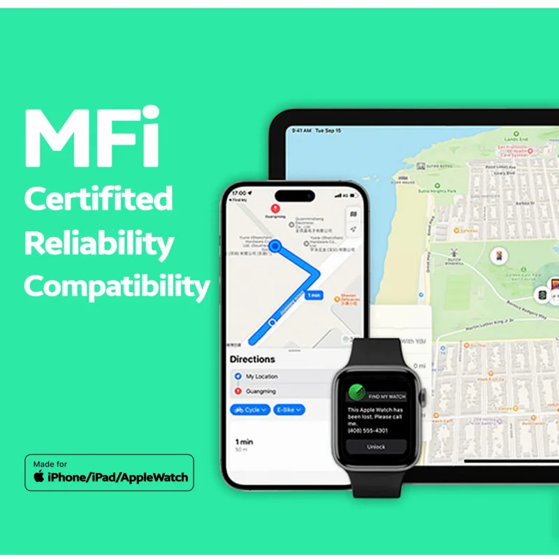 Imagem -04 - Apple Find my Tracking Location Carteira Tracker Card Localizador Gps Tag Inteligente Dispositivo Apple Substituição Airtag